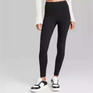 Wild Fable XL High-Waist Black Leggings- NWT
